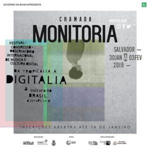 INSCREVA-SE para Monitoria  #Digitalia2019
